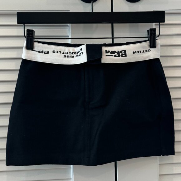 NWOT! Princess Polly Black mini skirt Size US 0 - Picture 1 of 3